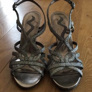 Sparkly Nina heels